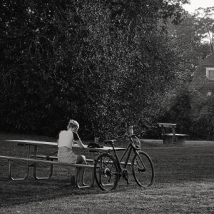 Alone in the park