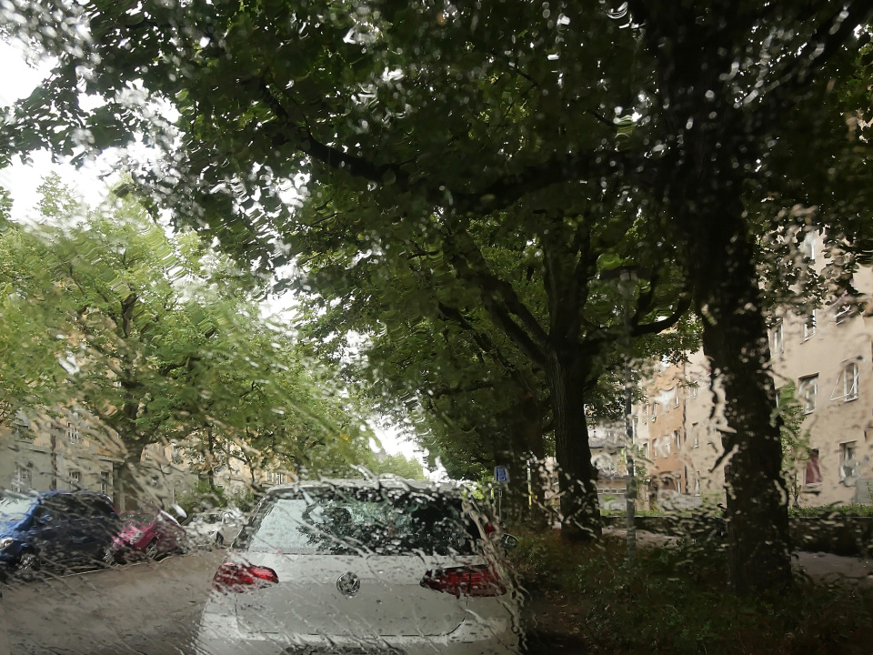 Driving in the rain