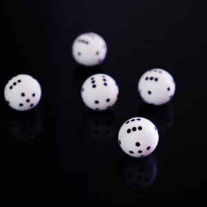 Round dice