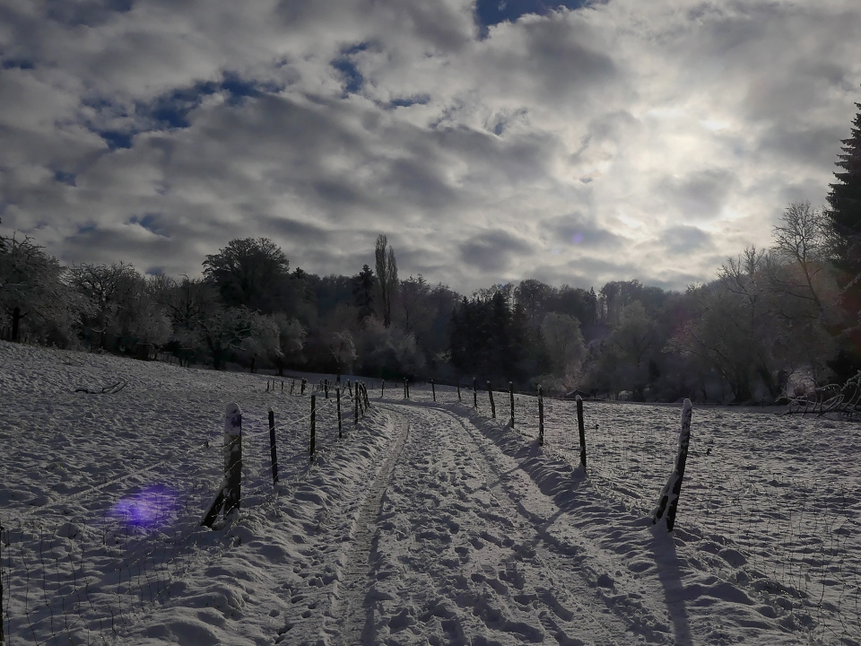Unexpected snowfall