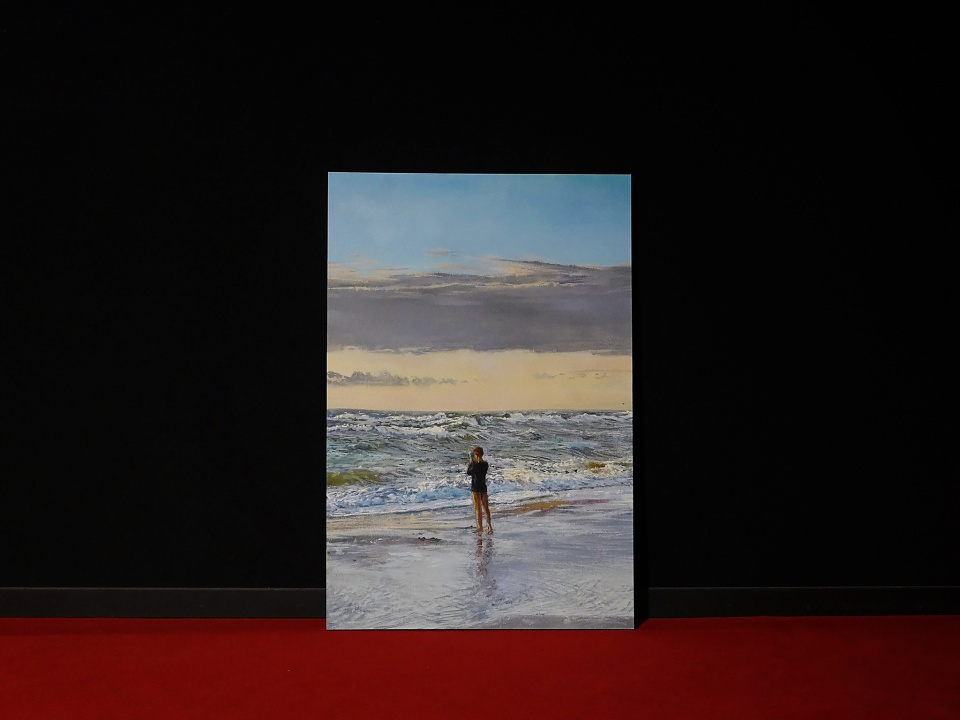 Spray paint on canvas