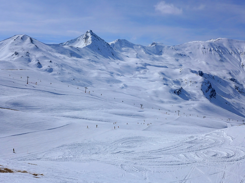 Skiing in Livigno